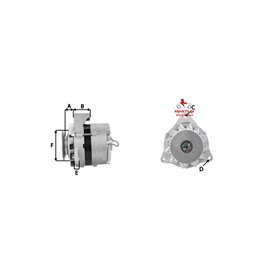 EXCHANGE ALTERNATOR 120AMP 12V