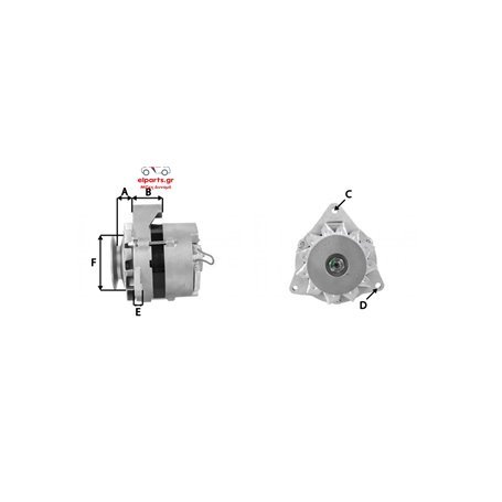 EXCHANGE ALTERNATOR 65AMP 12V