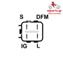 Δυναμό Bosch A0646S 124325086
