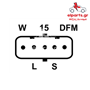 Δυναμό Bosch A0653S 124655106